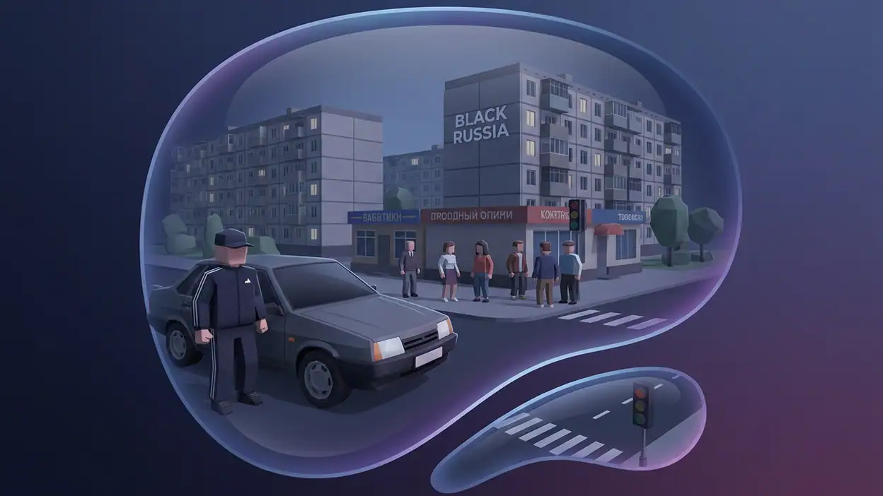 BLACK RUSSIA draait om het leven tussen de missies