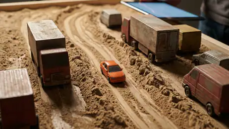 Waarom Blocky Highway spelers steeds opnieuw laat racen